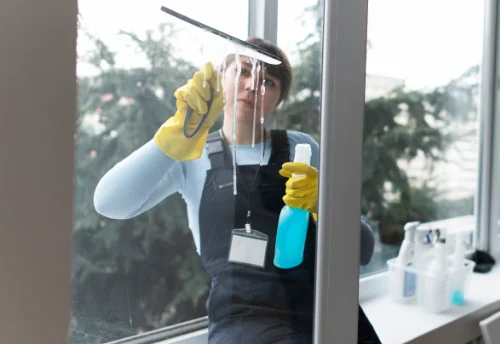 Nettoyage de vitres intérieures et extérieures à Saint-Preuil